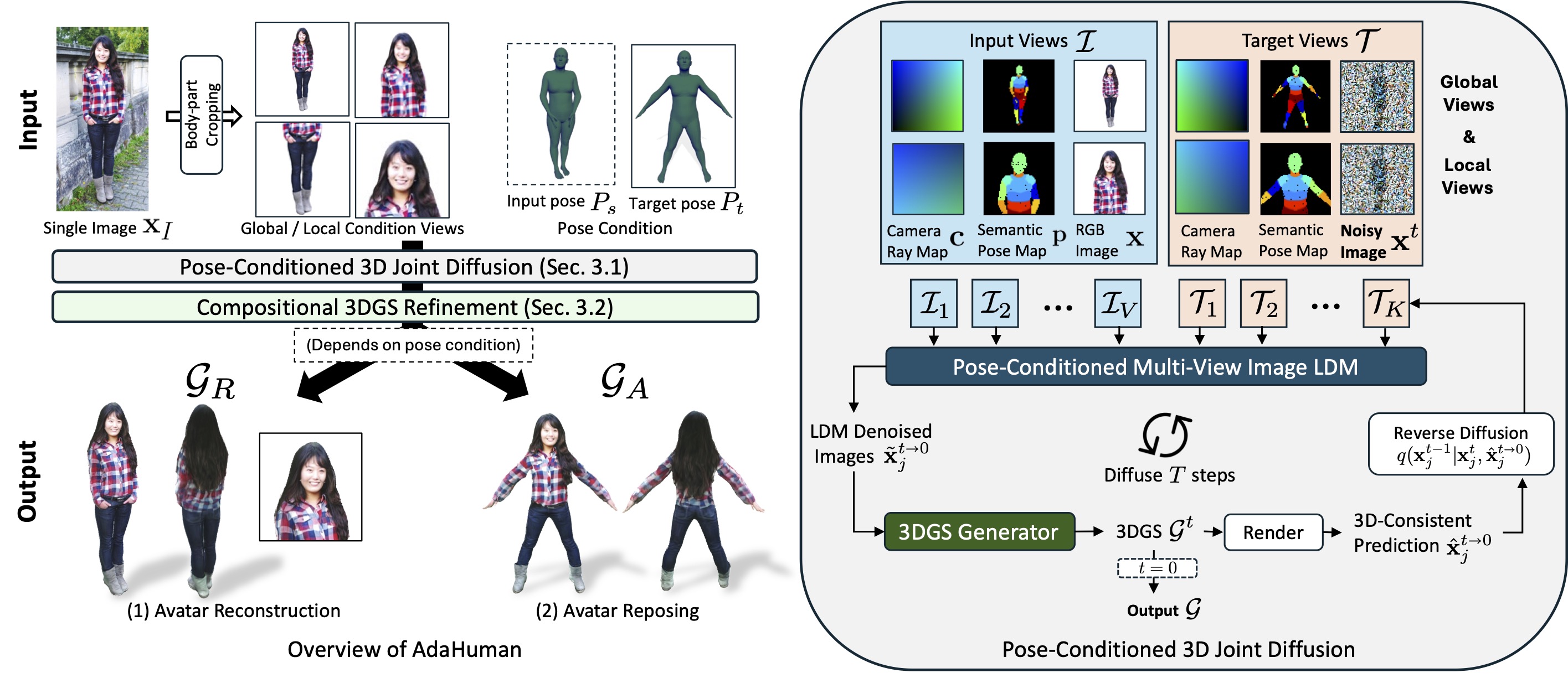 Overview of AdaHuman