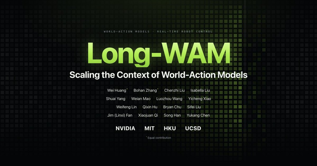 Long-WAM project preview from NVIDIA Research