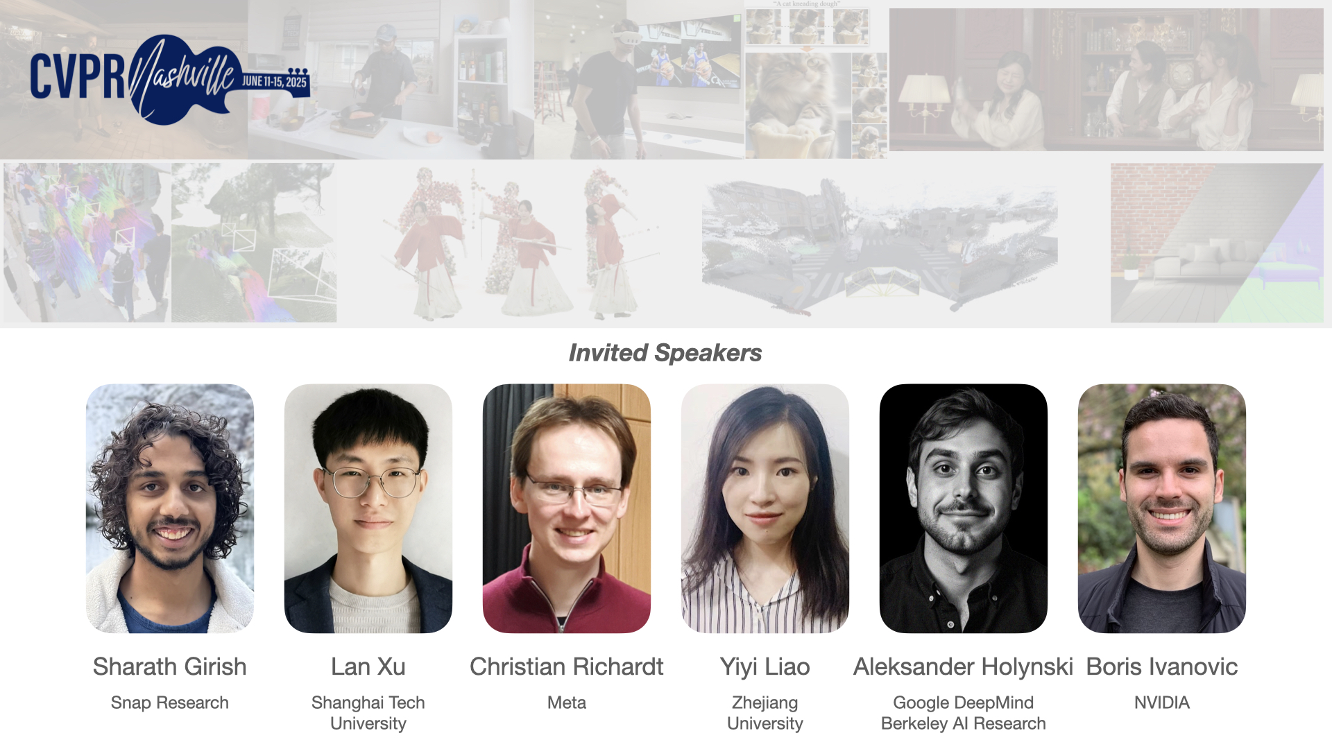 Volumetric Video Tutorial @ CVPR 2025 Nashville